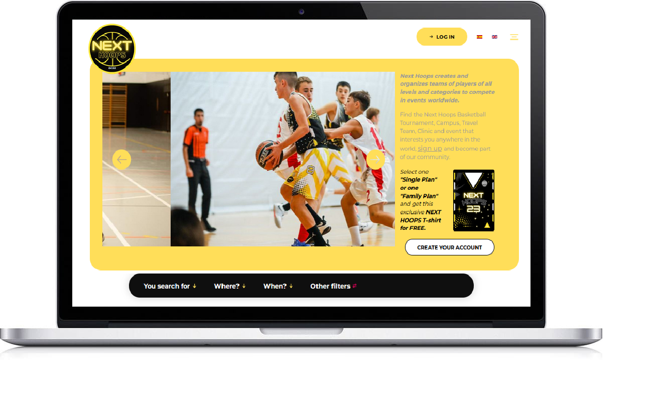 Next End Hoops - Internationale Plattform für Basketball-Turniere