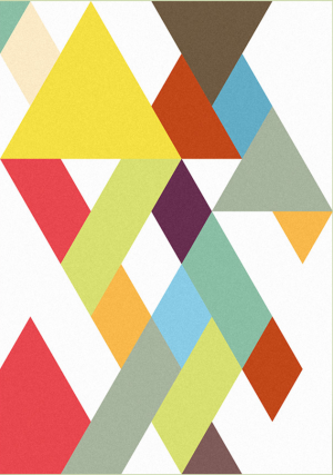 Briefpapier bunt Rückseite
