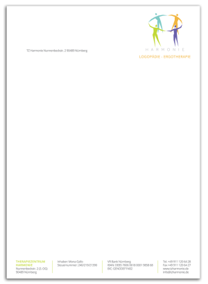 Tzharmonie Briefpapier CI
